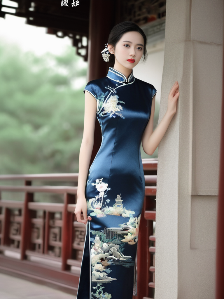 17765-665451765-_lora_旗袍-000008_0.6_,qipao.china dress,1girl,solo,, 8k,Highly detailed,Digital photography,High definition,.png